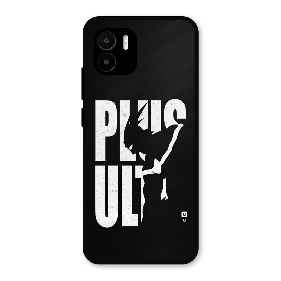 Ultra Plus Metal Back Case for Redmi A1