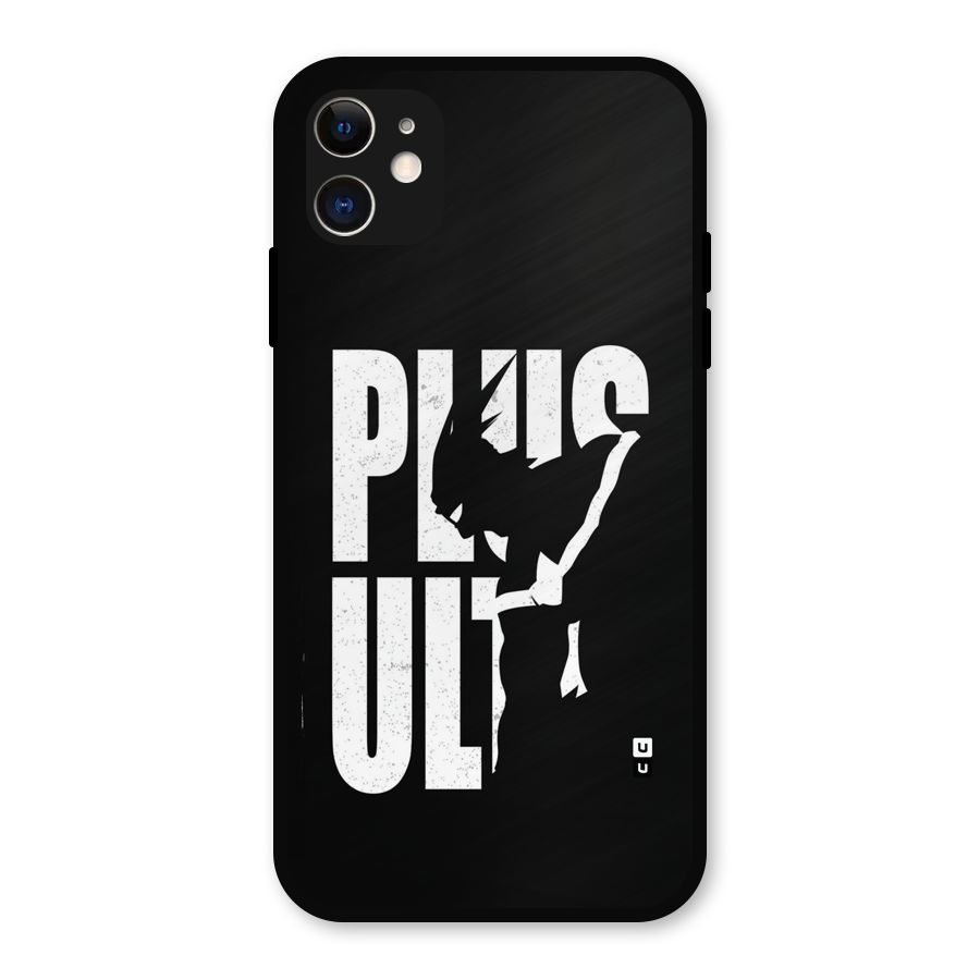 Ultra Plus Metal Back Case for iPhone 11