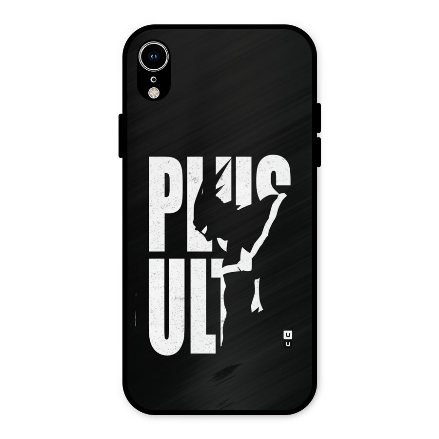Ultra Plus Metal Back Case for iPhone XR