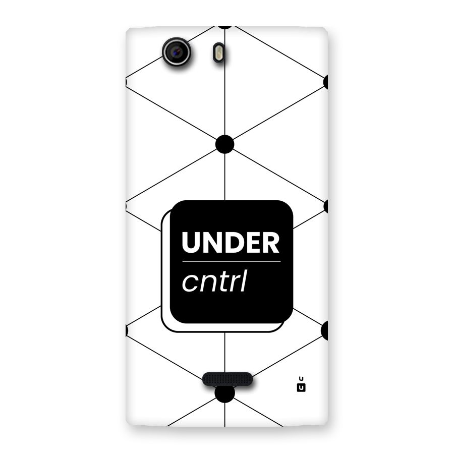 Under Control Back Case for Canvas Nitro 2 E311