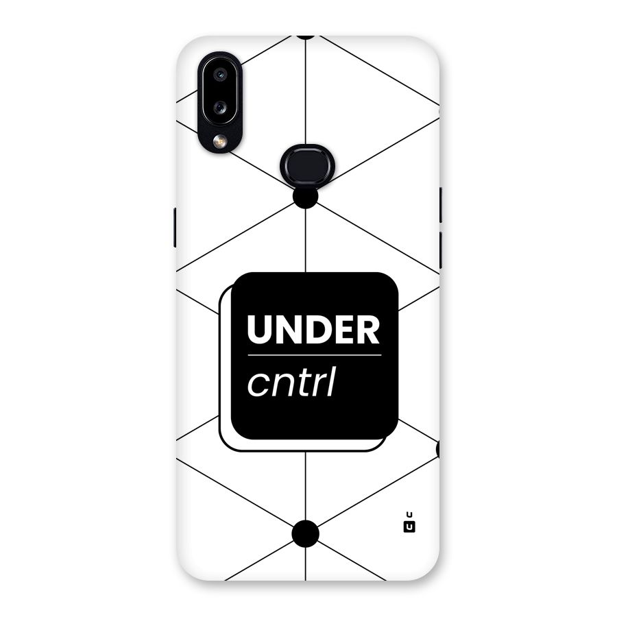Under Control Back Case for Galaxy A10s