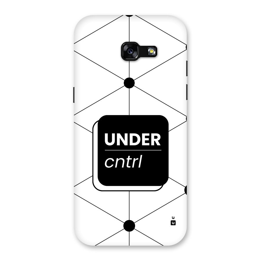Under Control Back Case for Galaxy A5 2017
