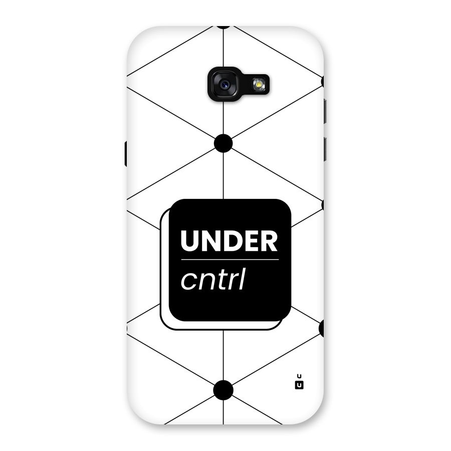 Under Control Back Case for Galaxy A7 (2017)