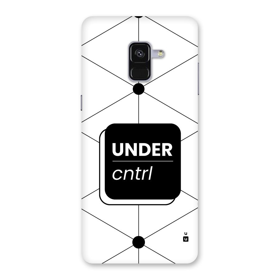 Under Control Back Case for Galaxy A8 Plus