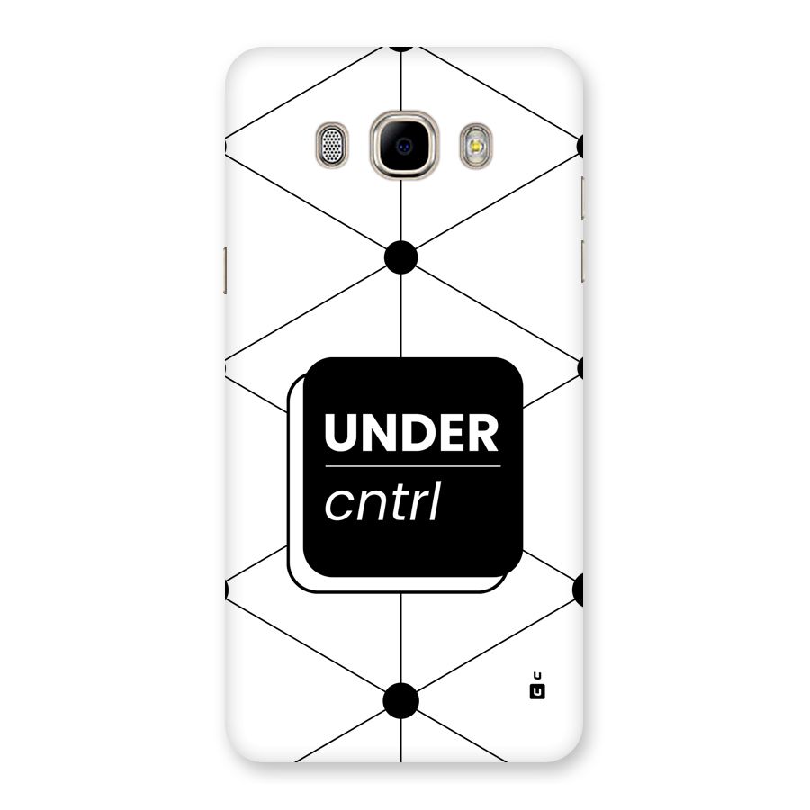 Under Control Back Case for Galaxy J7 2016