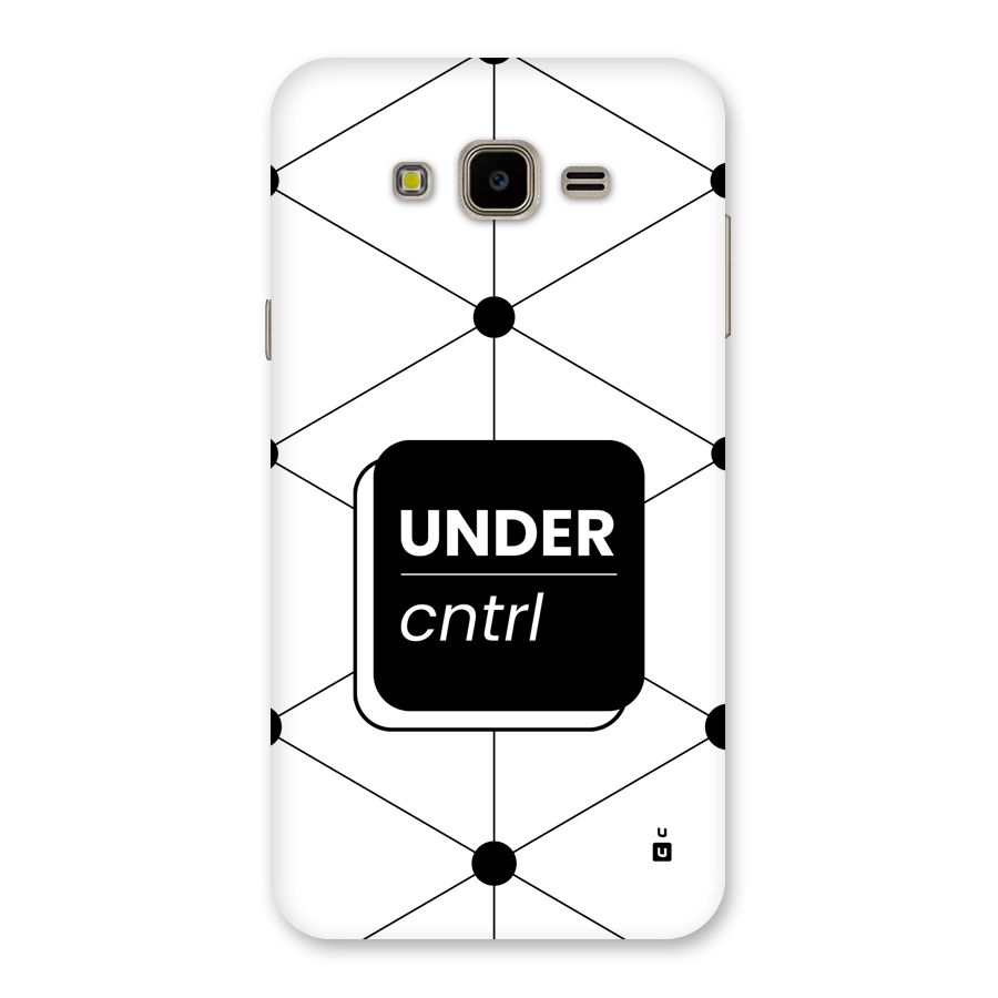 Under Control Back Case for Galaxy J7 Nxt