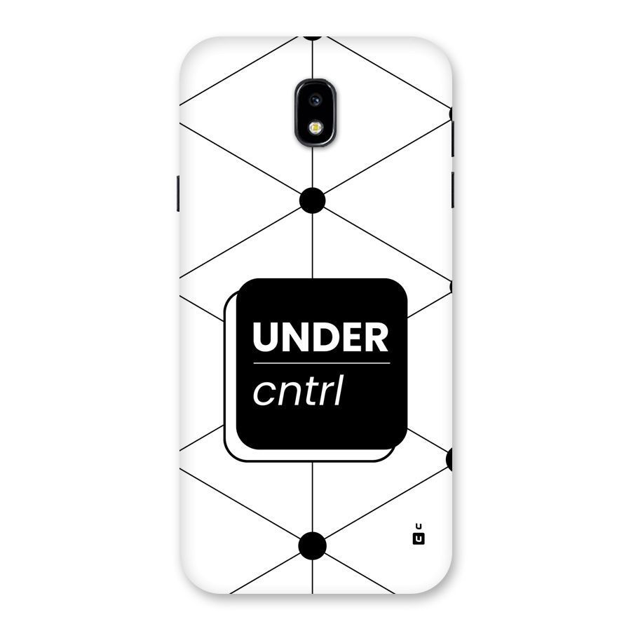 Under Control Back Case for Galaxy J7 Pro