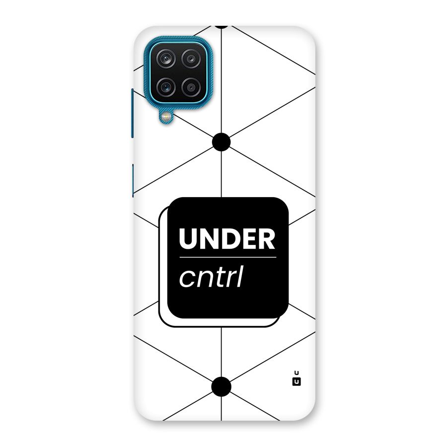 Under Control Back Case for Galaxy M12