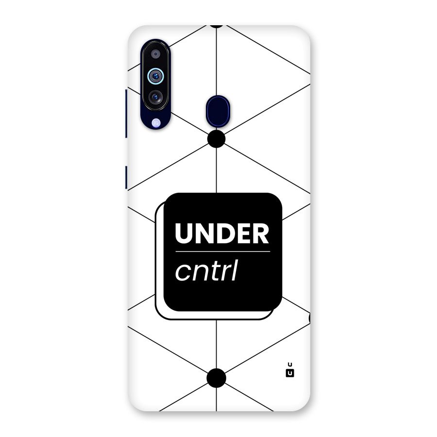 Under Control Back Case for Galaxy M40