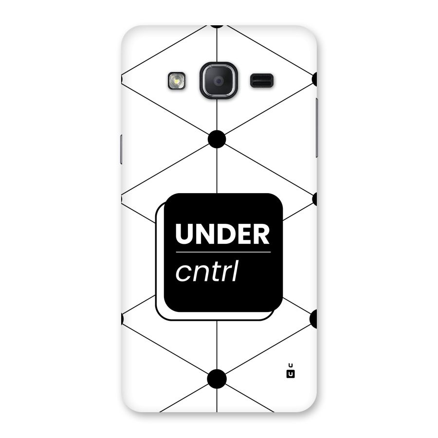 Under Control Back Case for Galaxy On7 Pro