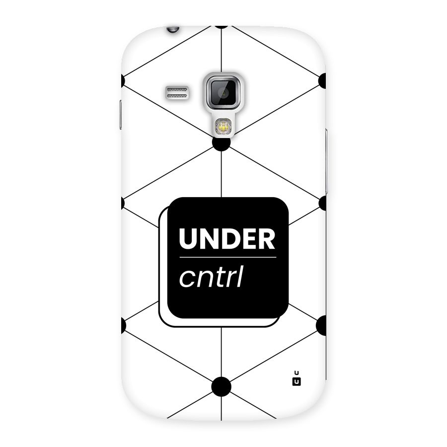 Under Control Back Case for Galaxy S Duos