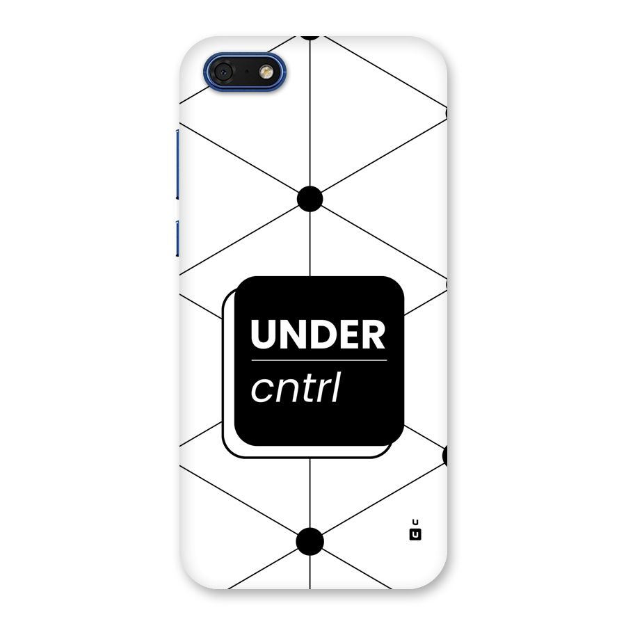Under Control Back Case for Honor 7s