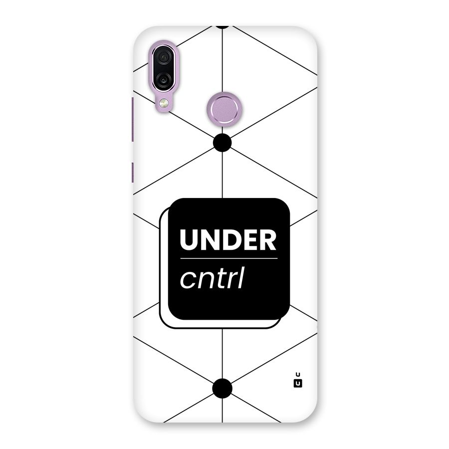 Under Control Back Case for Honor Play