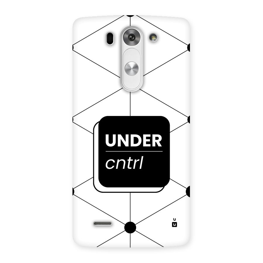 Under Control Back Case for LG G3 Mini