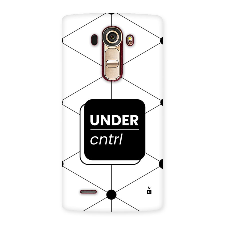 Under Control Back Case for LG G4