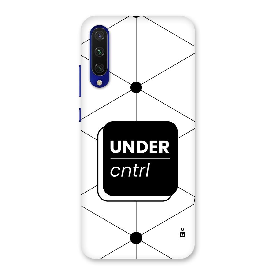 Under Control Back Case for Mi A3