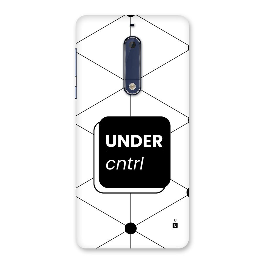 Under Control Back Case for Nokia 5