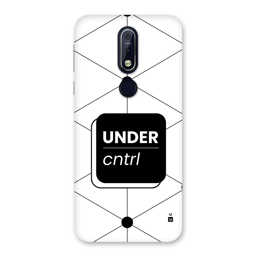 Under Control Back Case for Nokia 7.1
