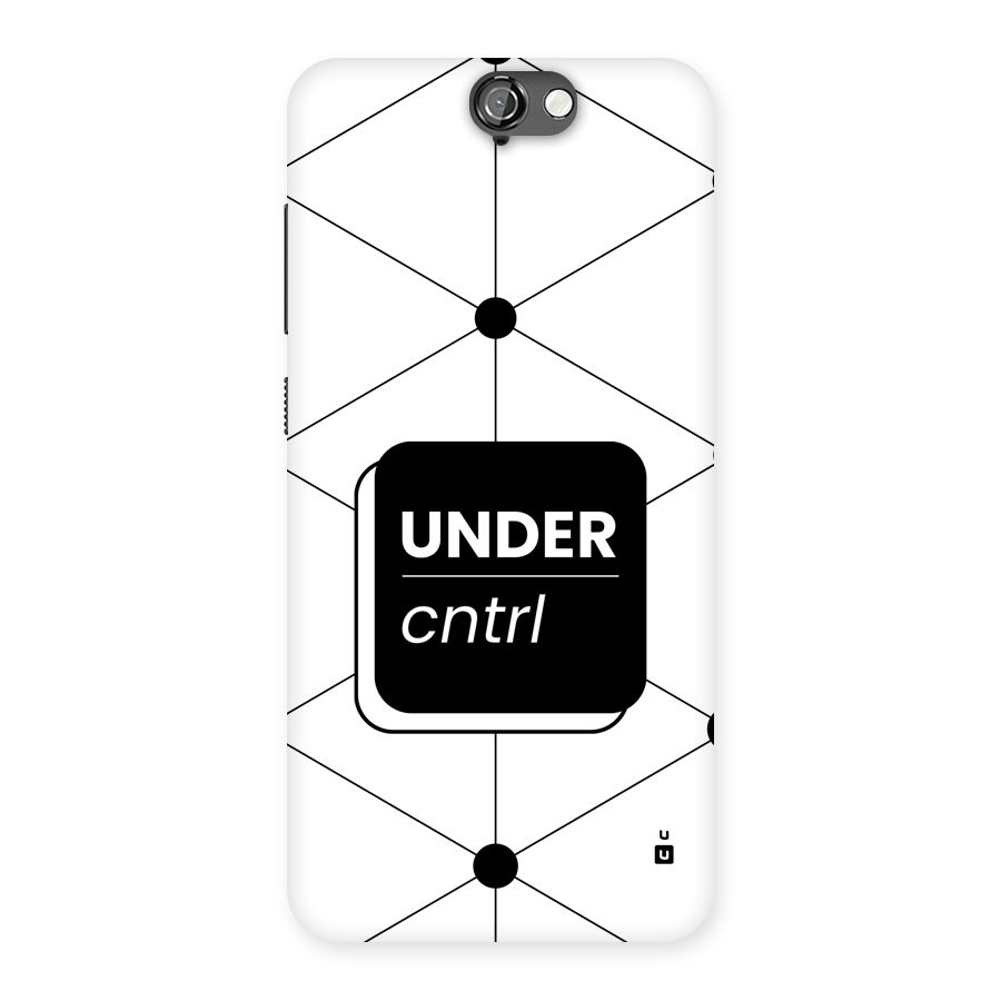 Under Control Back Case for One A9