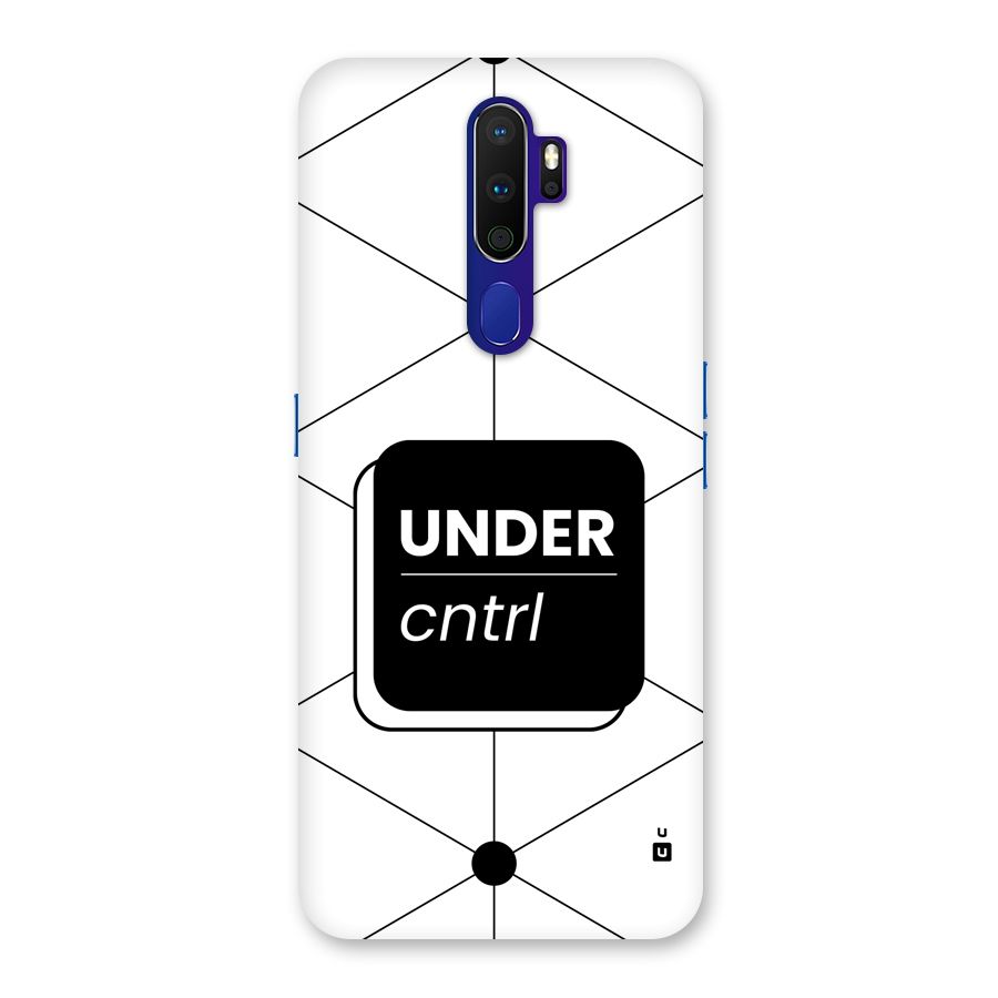 Under Control Back Case for Oppo A9 (2020)