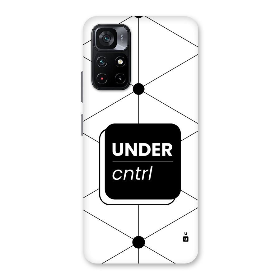 Under Control Back Case for Poco M4 Pro 5G