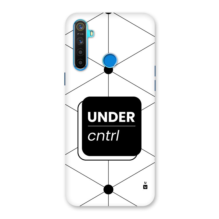 Under Control Back Case for Realme 5s