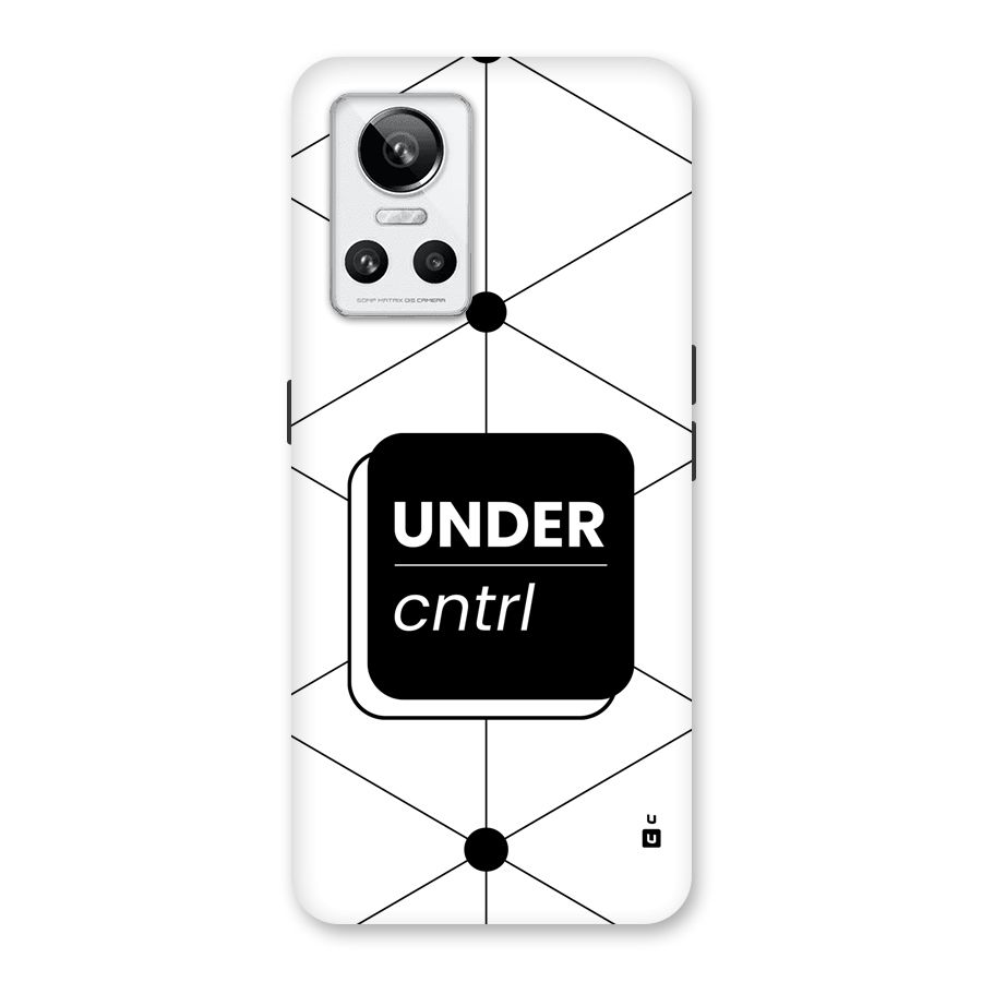 Under Control Back Case for Realme GT Neo 3