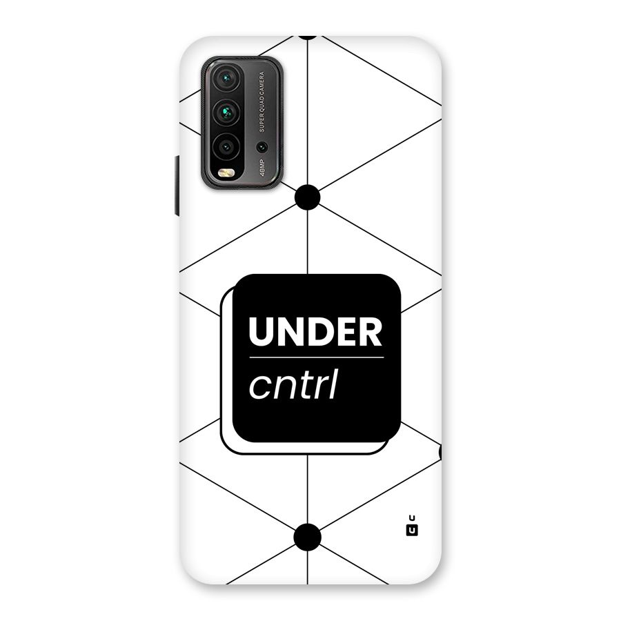 Under Control Back Case for Redmi 9 Power