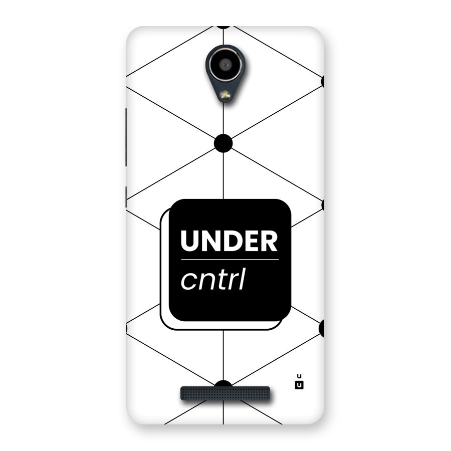 Under Control Back Case for Redmi Note 2