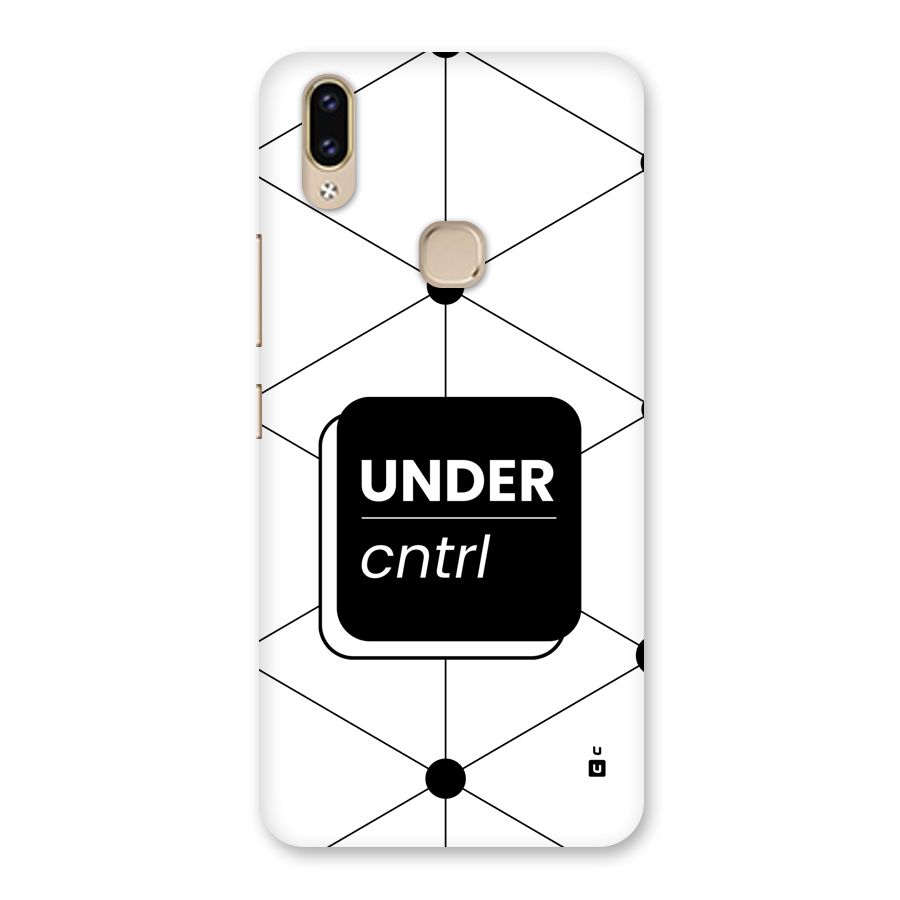 Under Control Back Case for Vivo V9