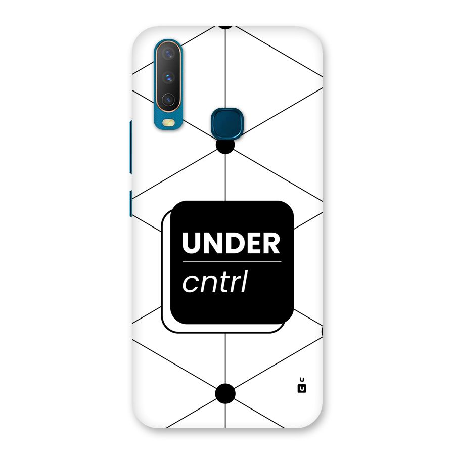 Under Control Back Case for Vivo Y11