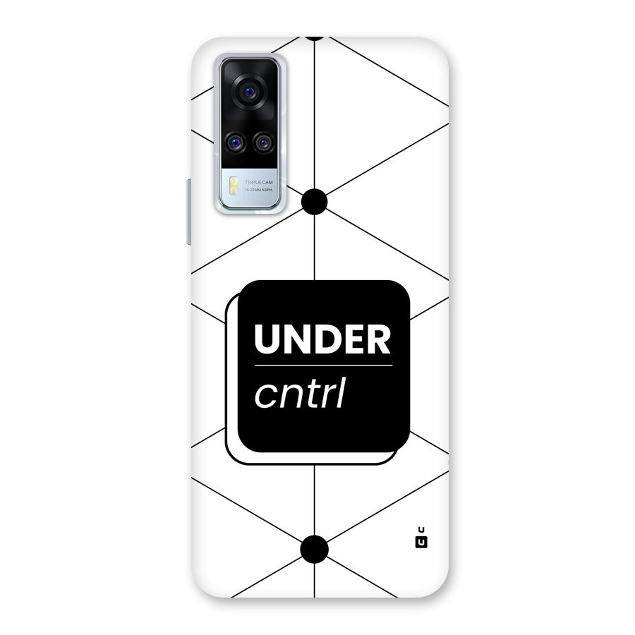 Under Control Back Case for Vivo Y51A