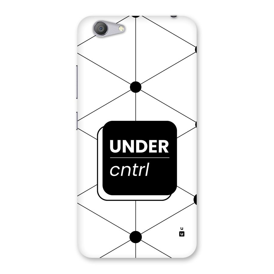 Under Control Back Case for Vivo Y53