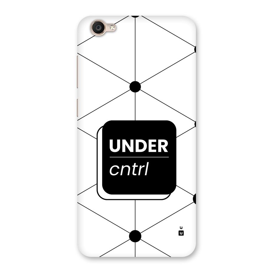 Under Control Back Case for Vivo Y55