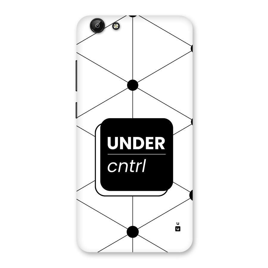 Under Control Back Case for Vivo Y69