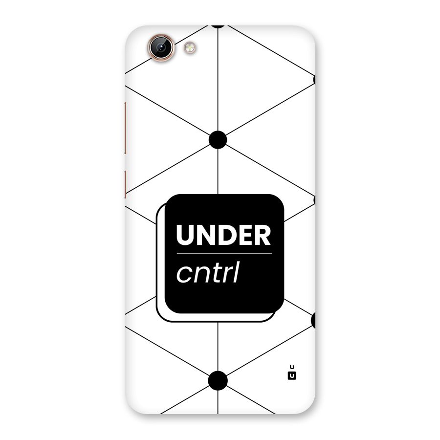 Under Control Back Case for Vivo Y71i
