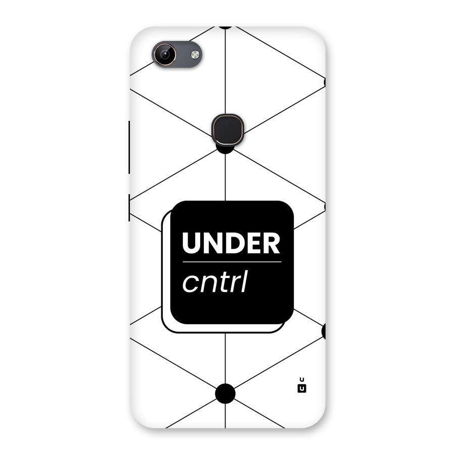 Under Control Back Case for Vivo Y81