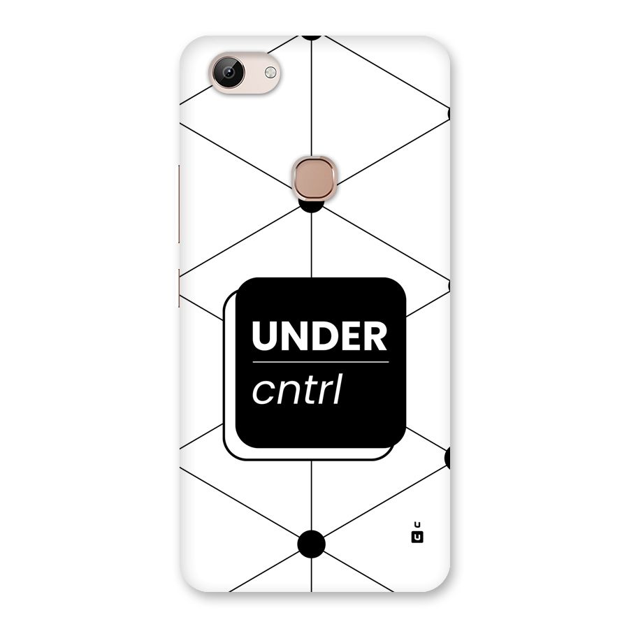 Under Control Back Case for Vivo Y83