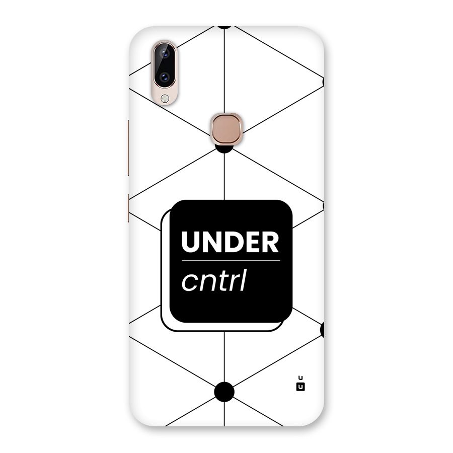 Under Control Back Case for Vivo Y83 Pro