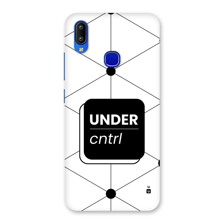Under Control Back Case for Vivo Y91