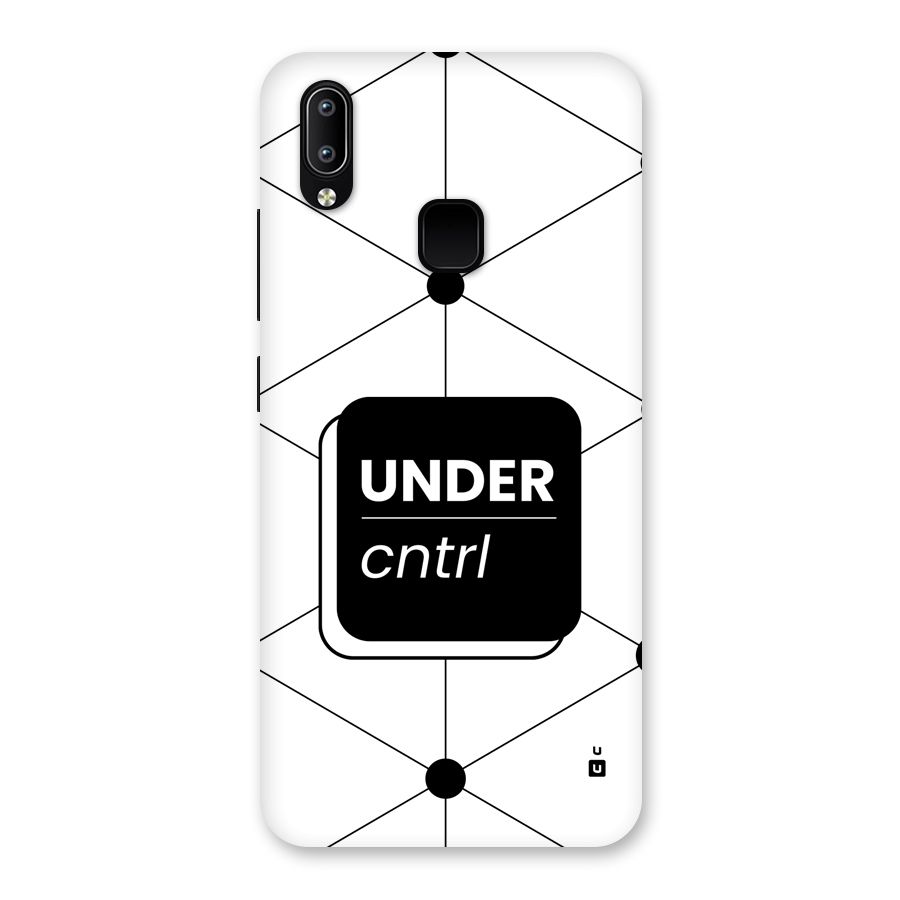 Under Control Back Case for Vivo Y95