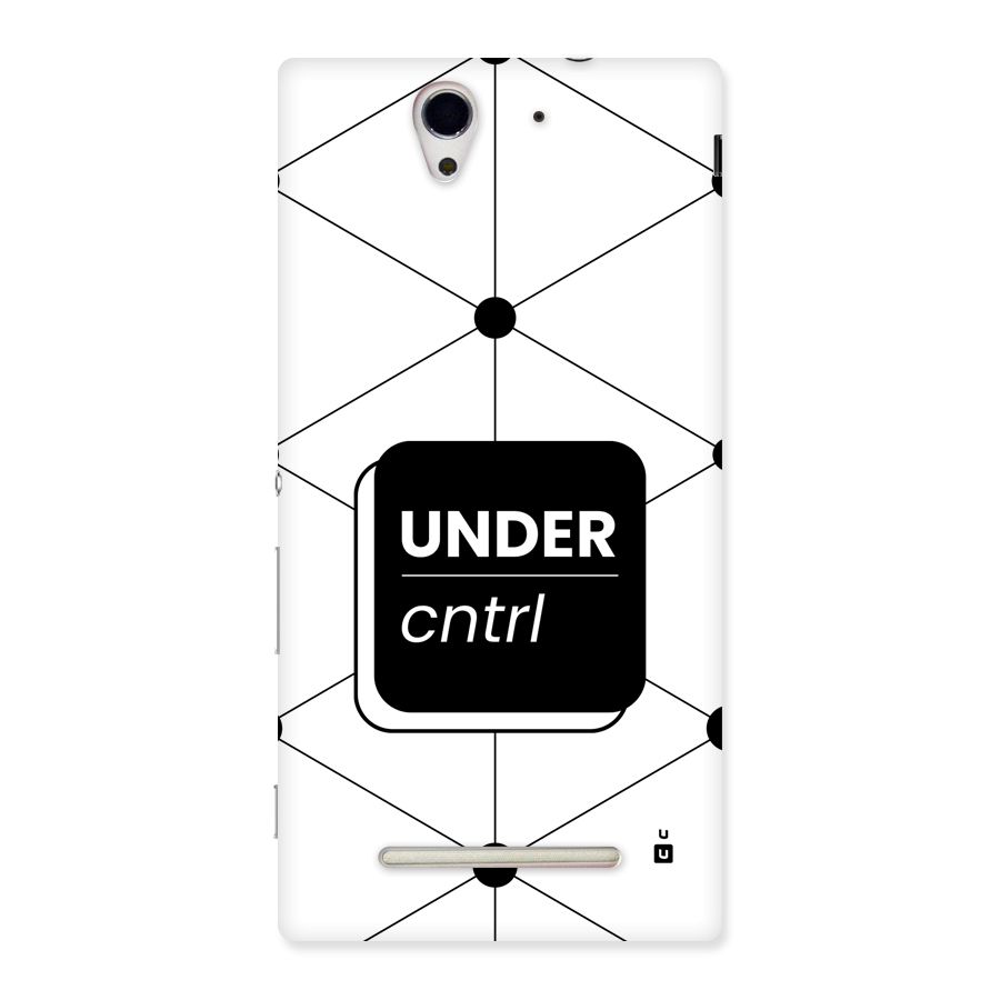 Under Control Back Case for Xperia C3