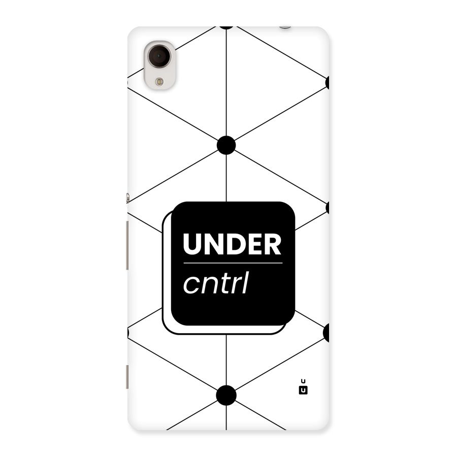 Under Control Back Case for Xperia M4