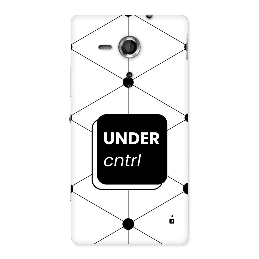 Under Control Back Case for Xperia Sp