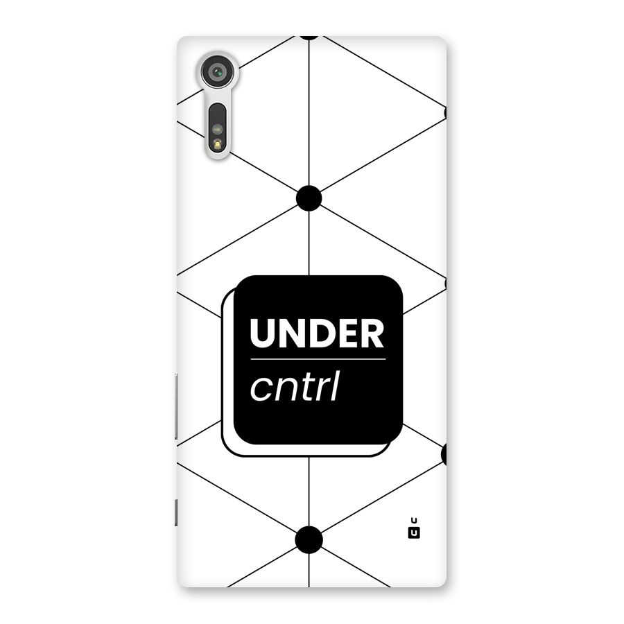 Under Control Back Case for Xperia XZ