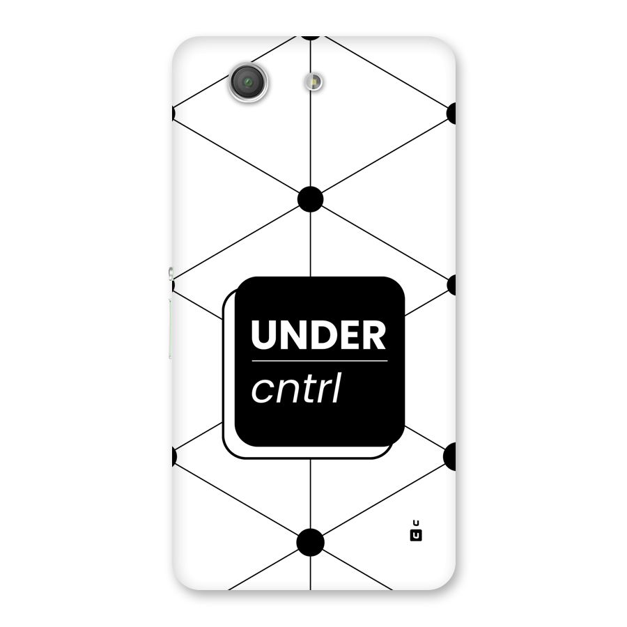 Under Control Back Case for Xperia Z3 Compact