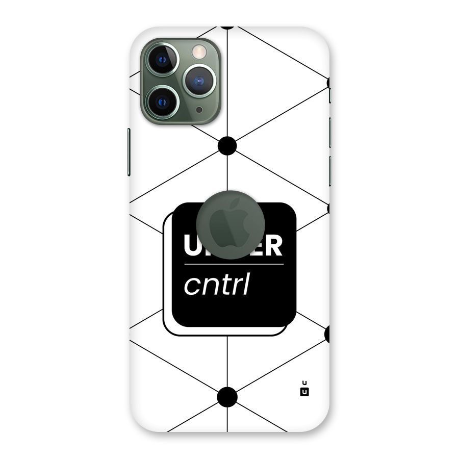 Under Control Back Case for iPhone 11 Pro Logo Cut