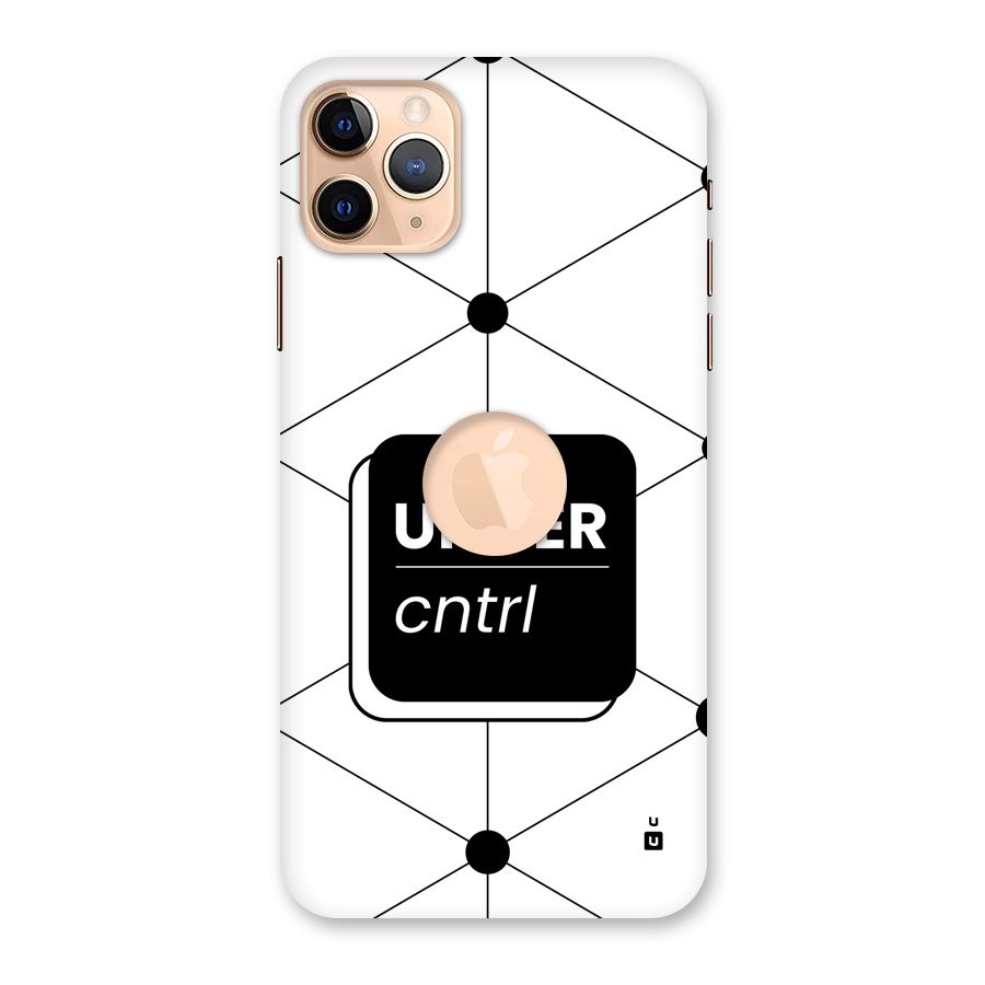 Under Control Back Case for iPhone 11 Pro Max Logo Cut