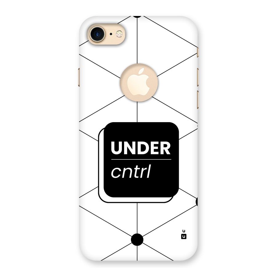Under Control Back Case for iPhone 7 Logo Cut