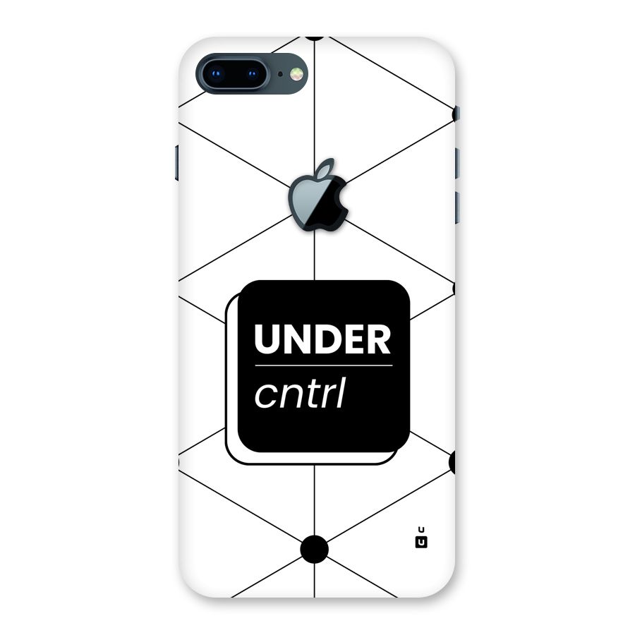 Under Control Back Case for iPhone 7 Plus Apple Cut